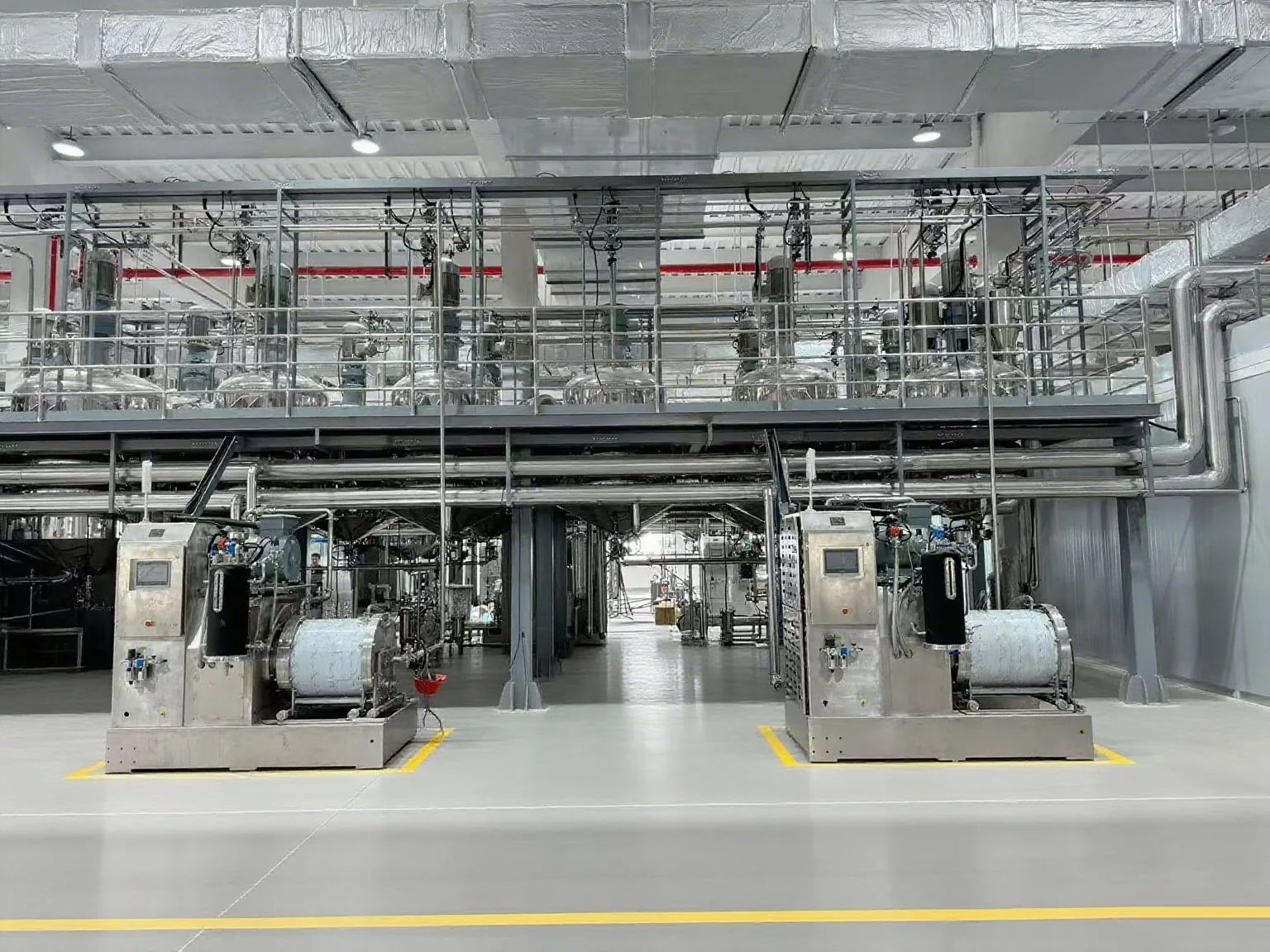 Conductive paste line, grinding stage