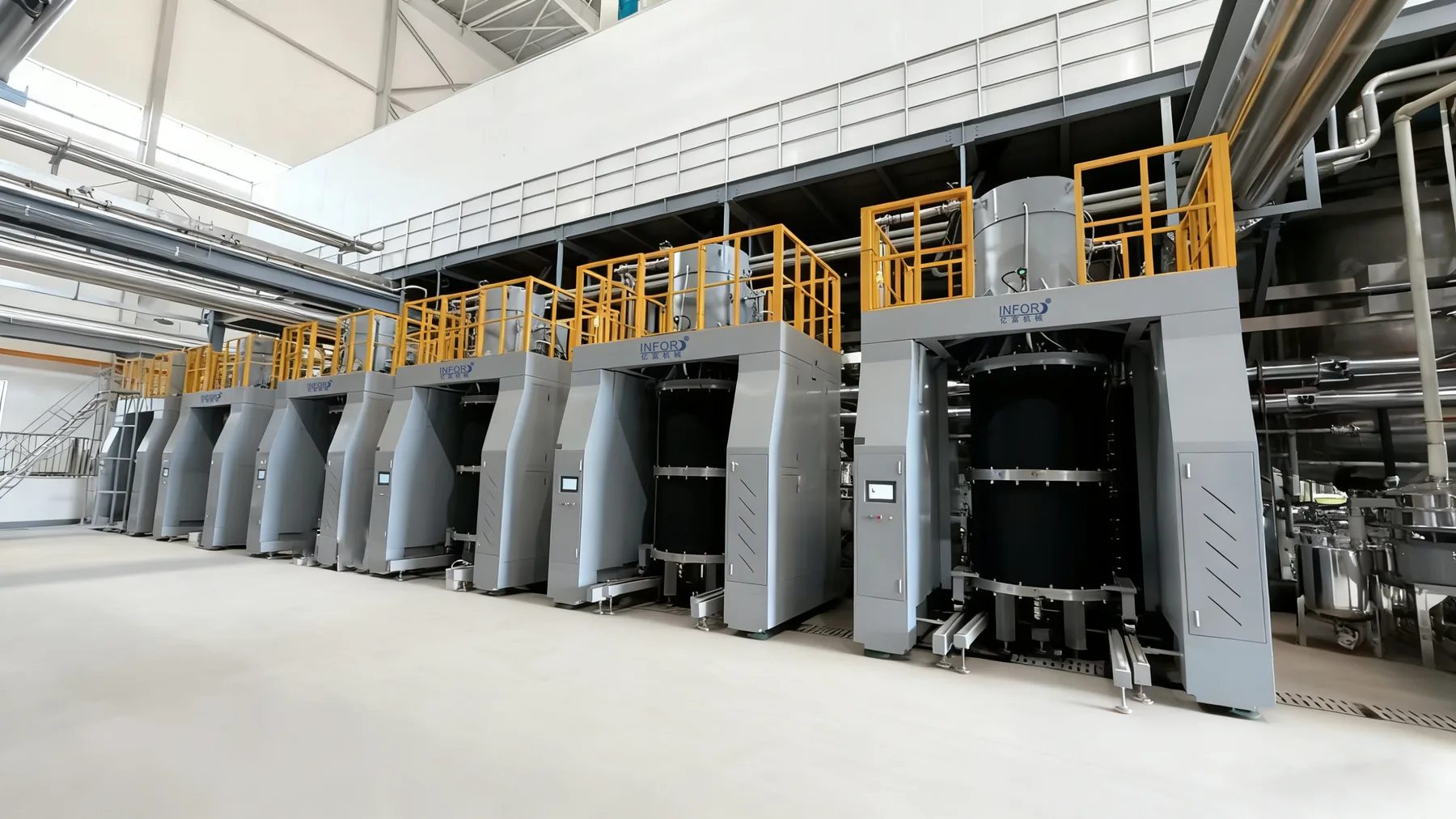 100,000 t/y LFP production line, mill train