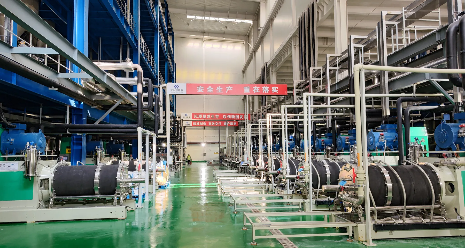 500L pin sand mill in production