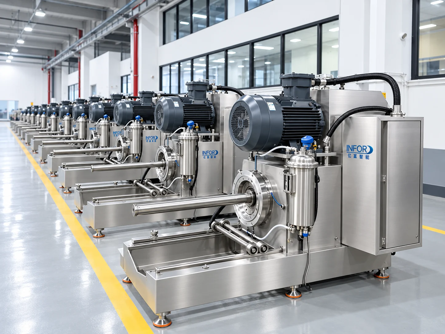 Coating Material Automated Production Line